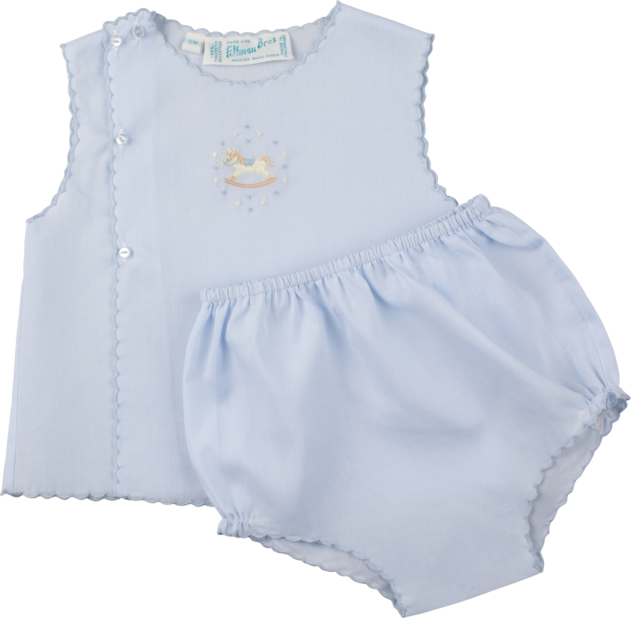 Boys Rocking Horse Diaper Set