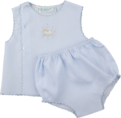 Boys Rocking Horse Diaper Set