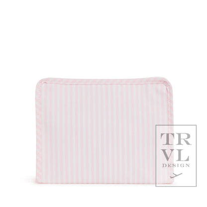 TRVL MEDIUM PINK PIMLICO STRIPE ROADIE