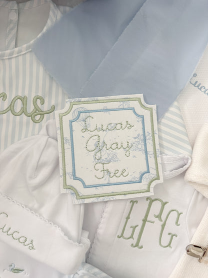 Newborn Boys Ultimate Baby Bundle, completely customizable