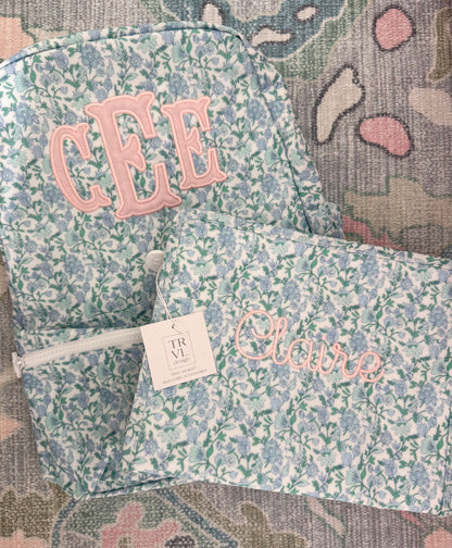 TRVL HAMPTON FLORAL LARGE ROADIE