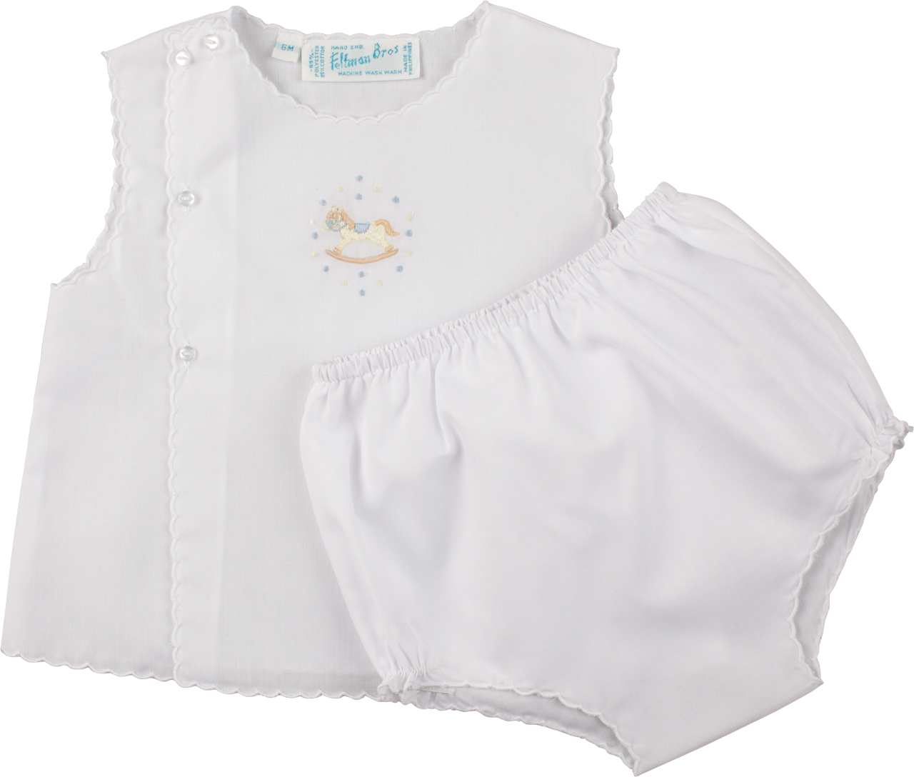 Boys Rocking Horse Diaper Set