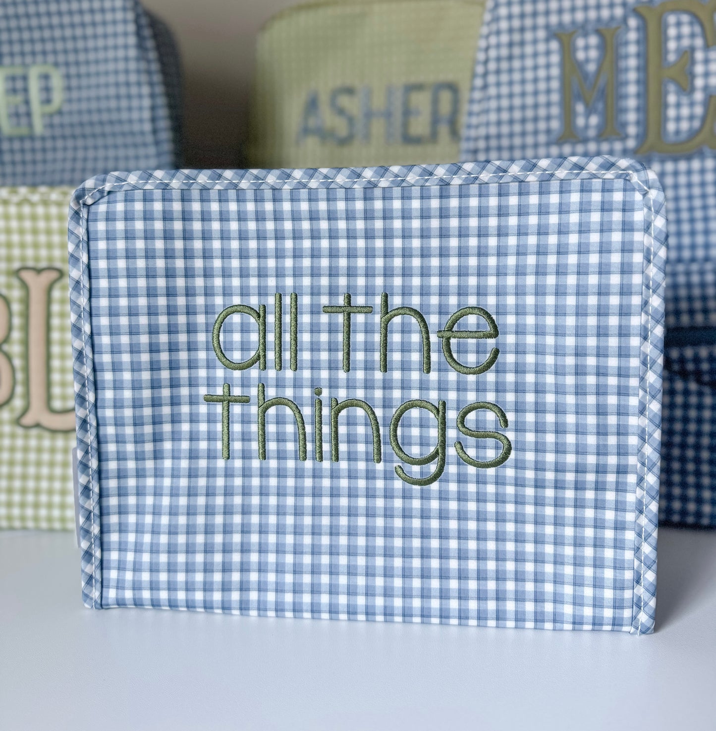 TRVL INDIGO RODEO CHECK Roadies