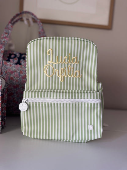TRVL SAGE PIMLICO STRIPE MINI BACKPACK