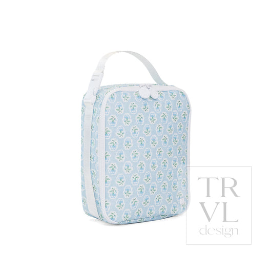 TRVL PETITE FLEUR BLUE LUNCHBOX