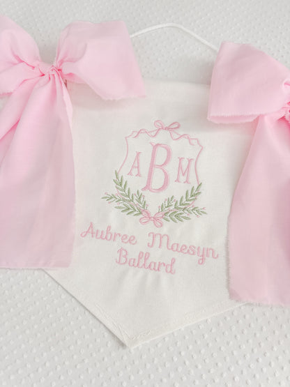 Embroidered Girls Classic Banner