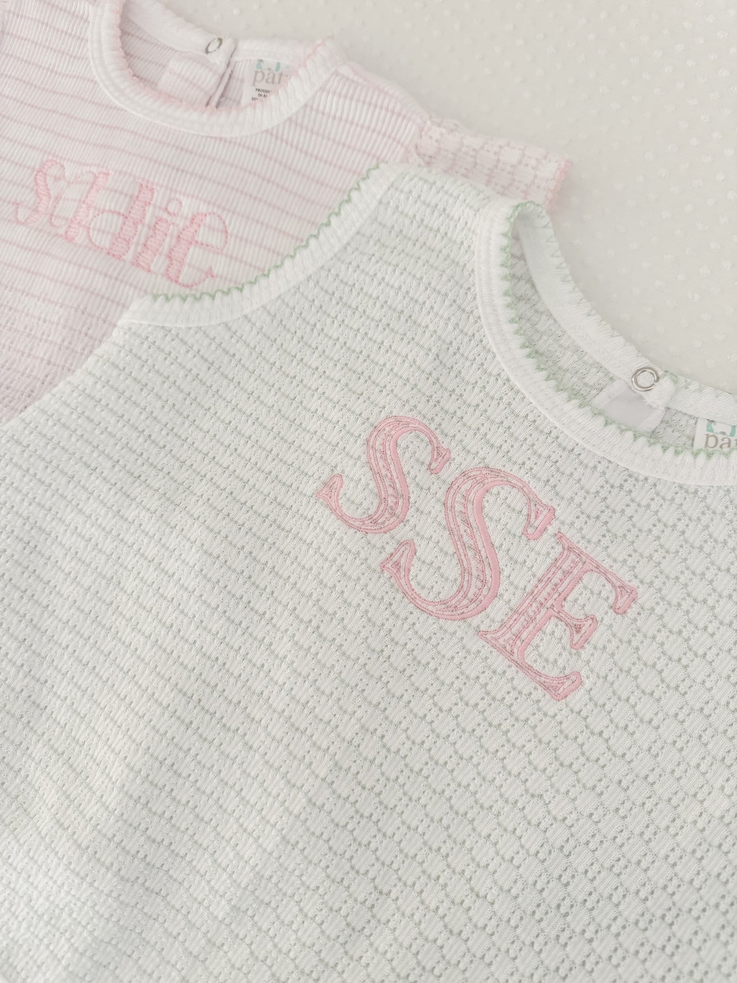 Knit 2pc Diaper Set with or without bows