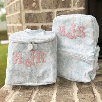 TRVL BLUE TOILE LUNCHBOX