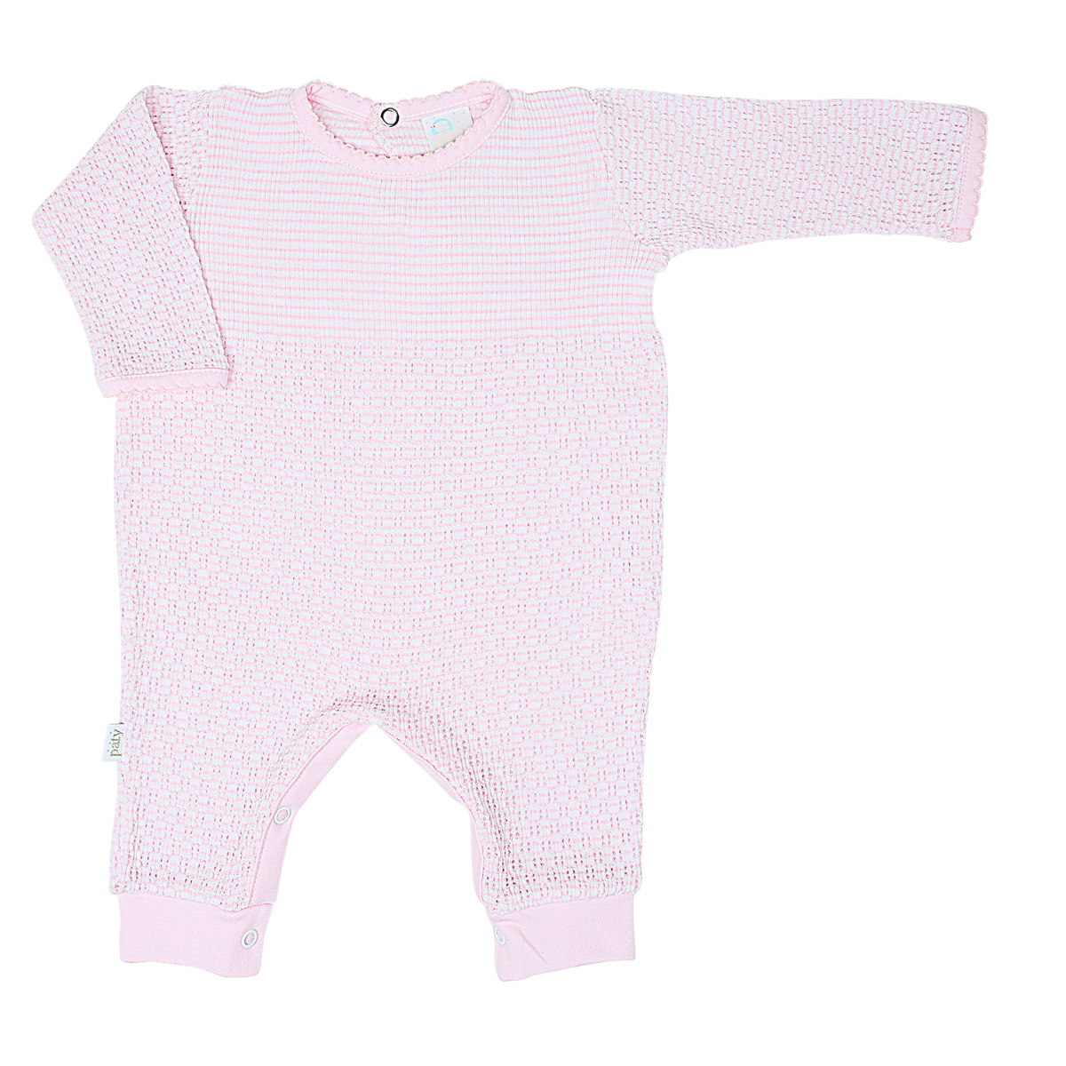 Paty Romper with Pima Trim