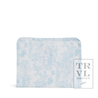 TRVL MEDIUM BLUE TOILE ROADIE