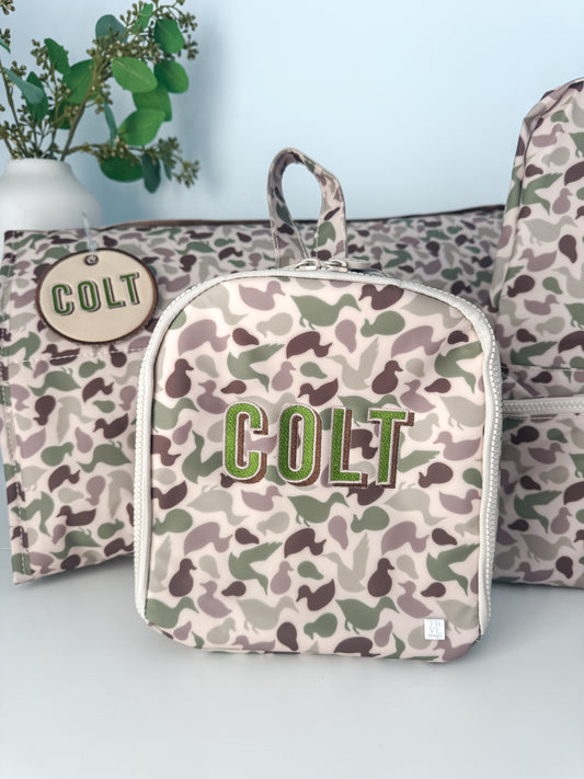 TRVL DECOY CAMO LUNCHBOX