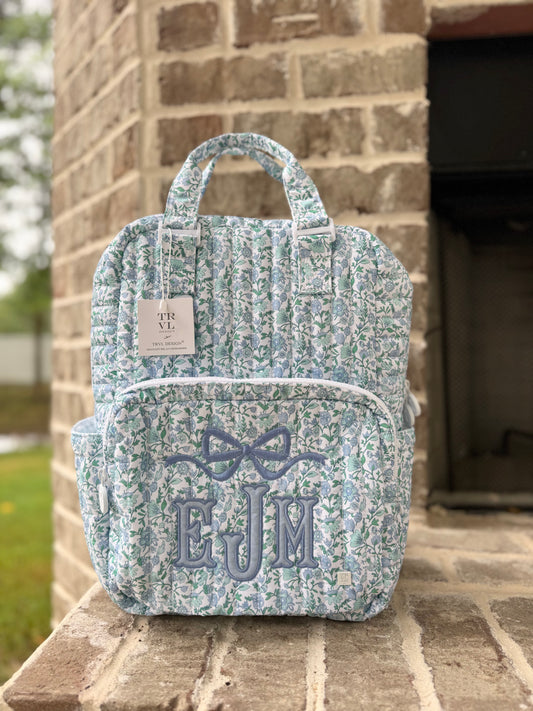 TRVL QUILTED HAMPTON FLORAL DIAPER BAG ONLY