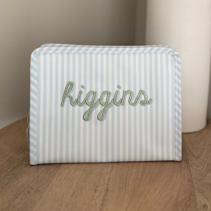 TRVL MEDIUM BLUE PIMLICO STRIPE ROADIE