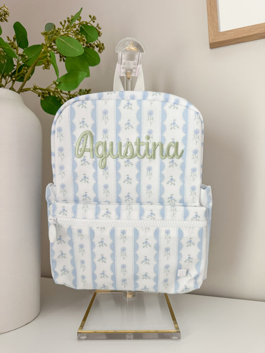 TRVL BLUE RIBBON FLORAL MINI BACKPACK