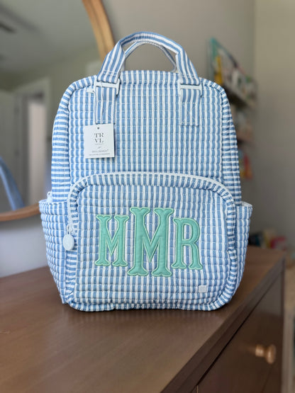TRVL QUILTED CHAMBRAY DIAPER BAG ONLY