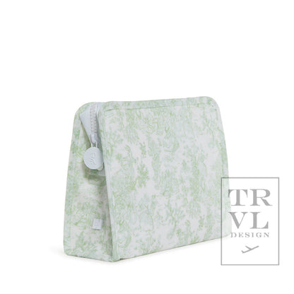 TRVL MEDIUM GREEN TOILE ROADIE