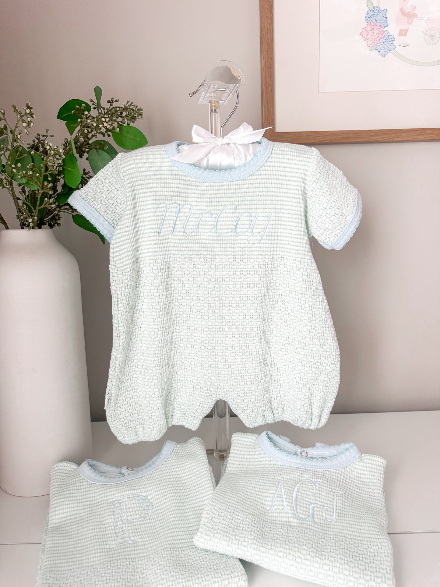 Paty Solid Color Bubble with Pima Trim