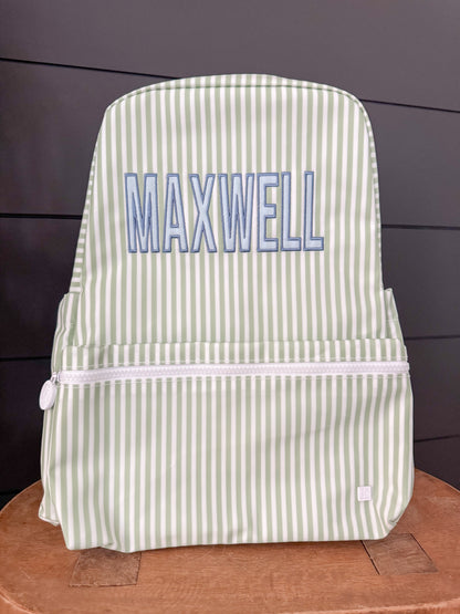 TRVL SAGE PIMLICO STRIPE BACKPACK