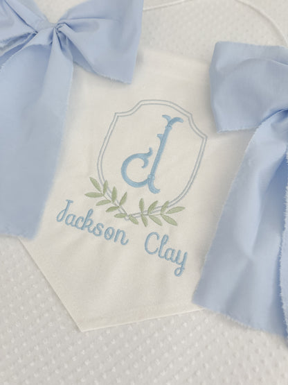 Embroidered Boys Classic Banner