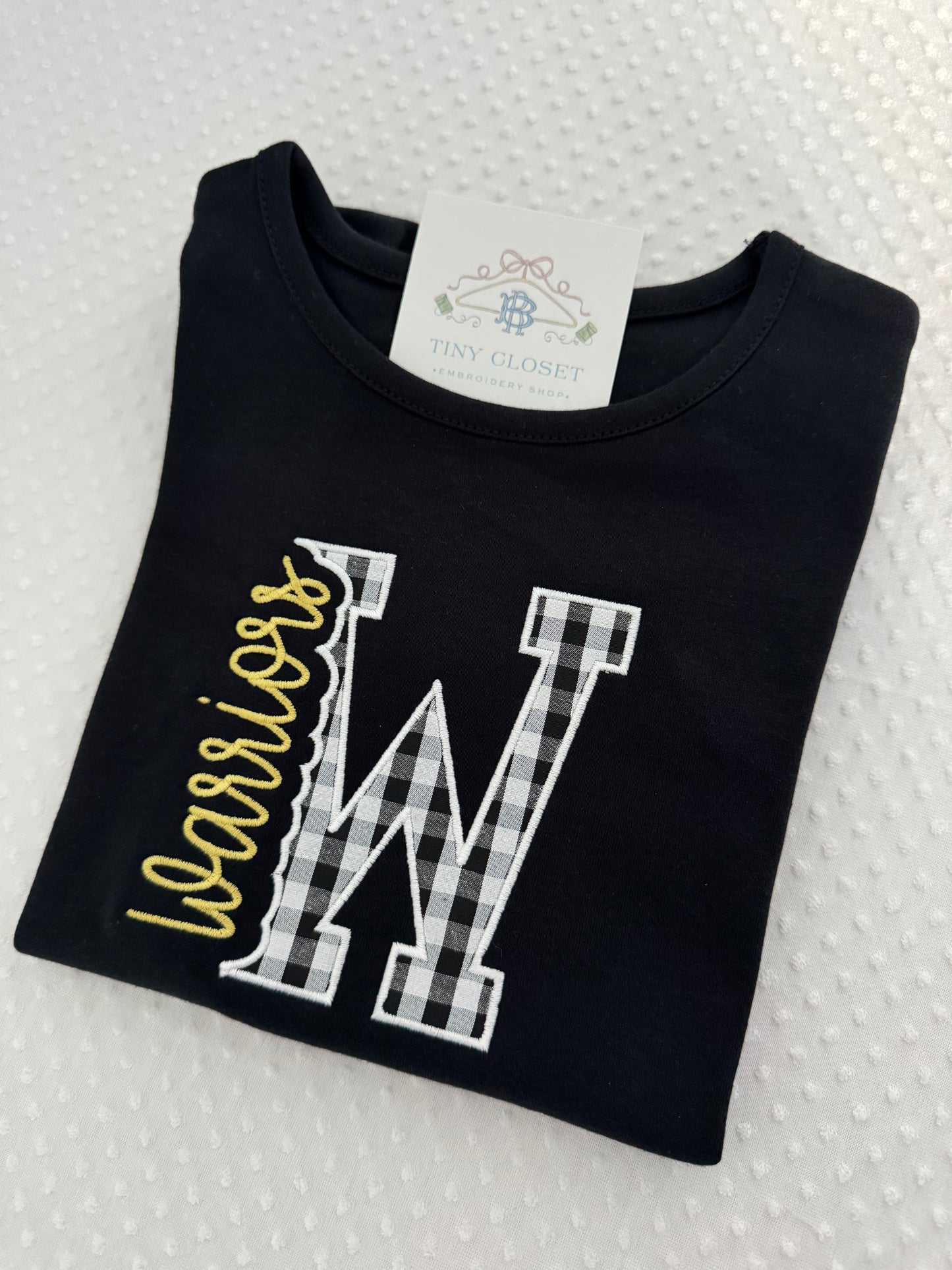Girls Warriors Appliqué T-Shirt