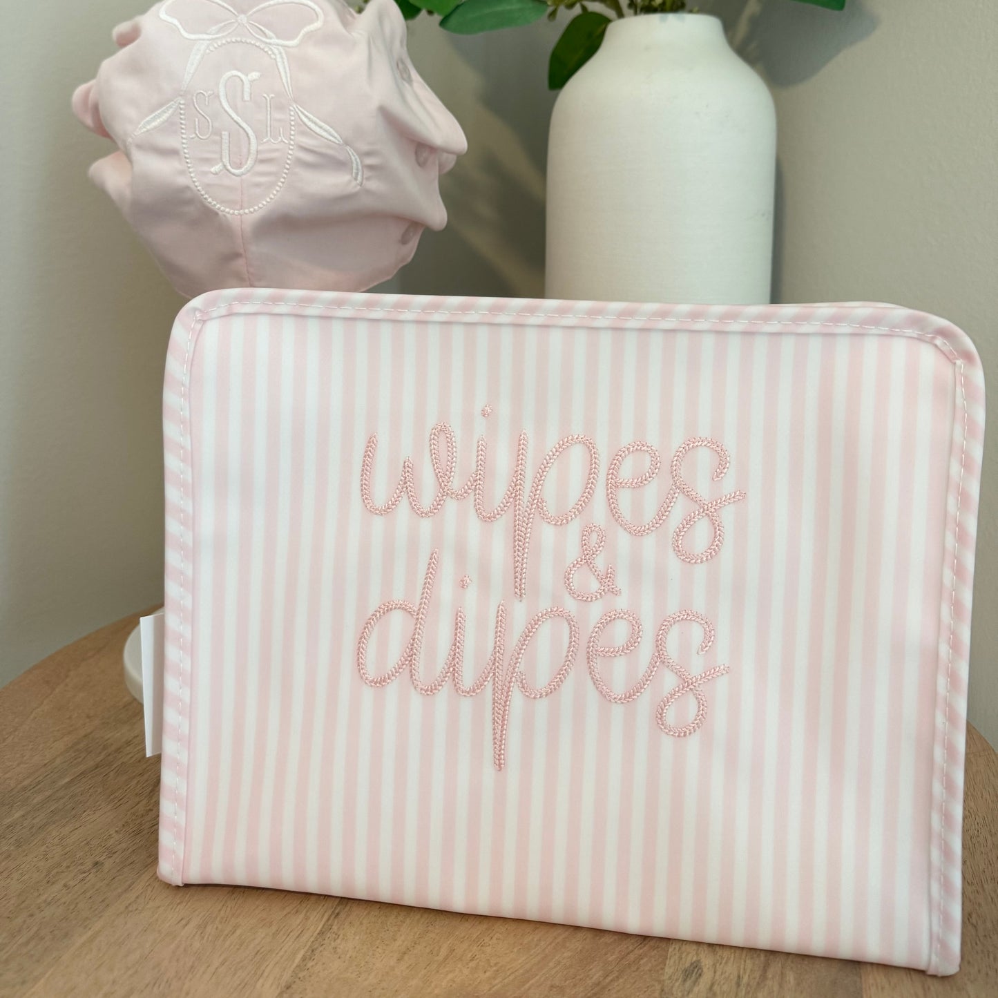 TRVL MEDIUM PINK PIMLICO STRIPE ROADIE