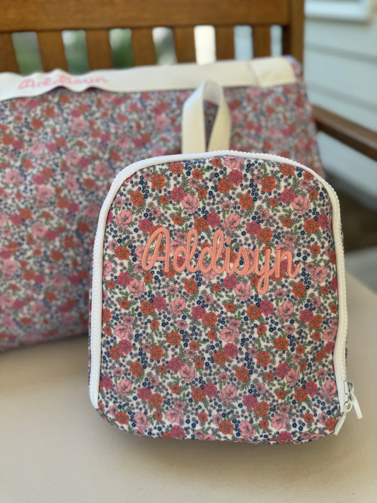 TRVL GARDEN FLORAL LUNCHBOX