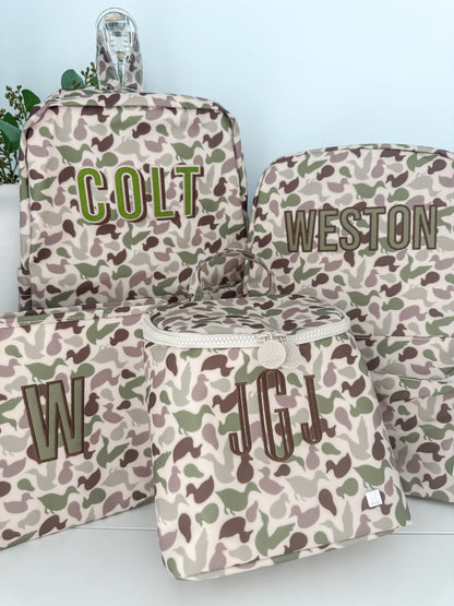 TRVL Decoy Camo MINI BACKPACK