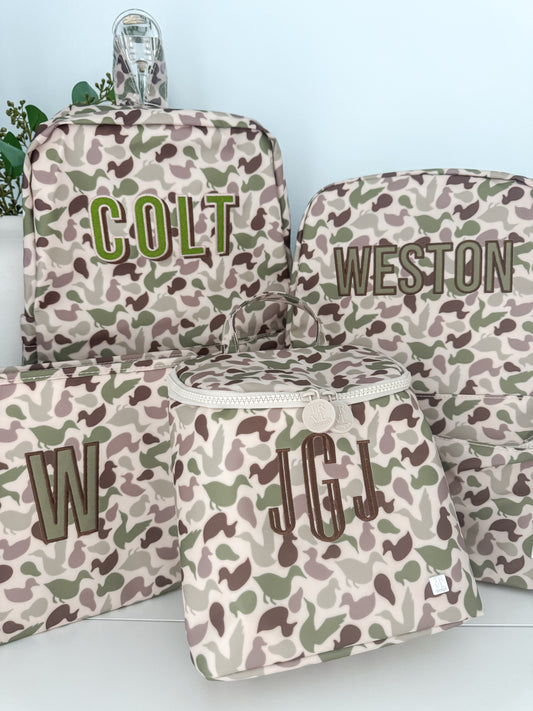 TRVL Decoy Camo MINI BACKPACK