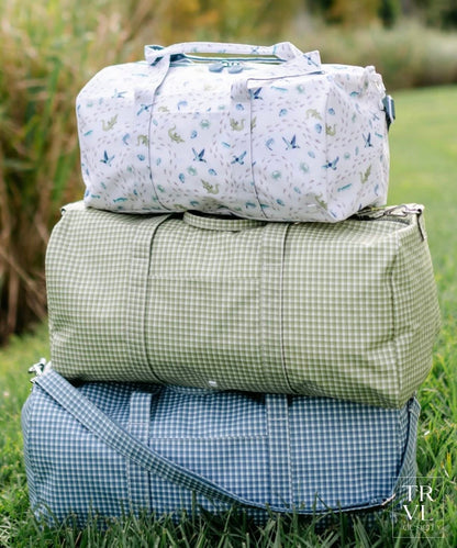 TRVL Rodeo Check Cactus XL Weekender Duffel