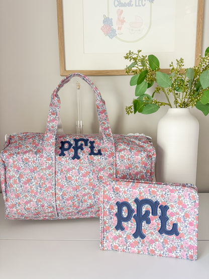 TRVL GARDEN FLORAL WEEKENDER DUFFEL