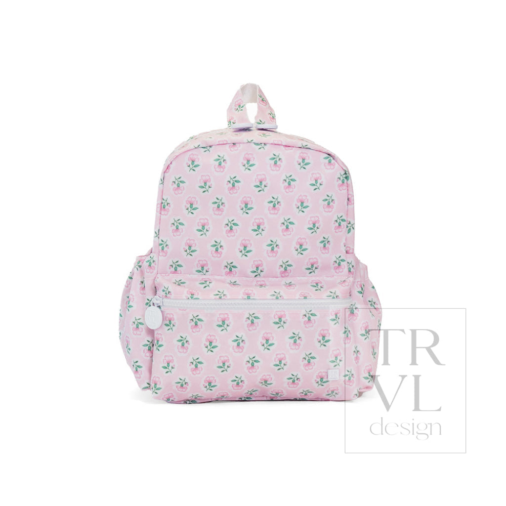 TRVL PETITE FLEUR PINK MINI BACKPACK