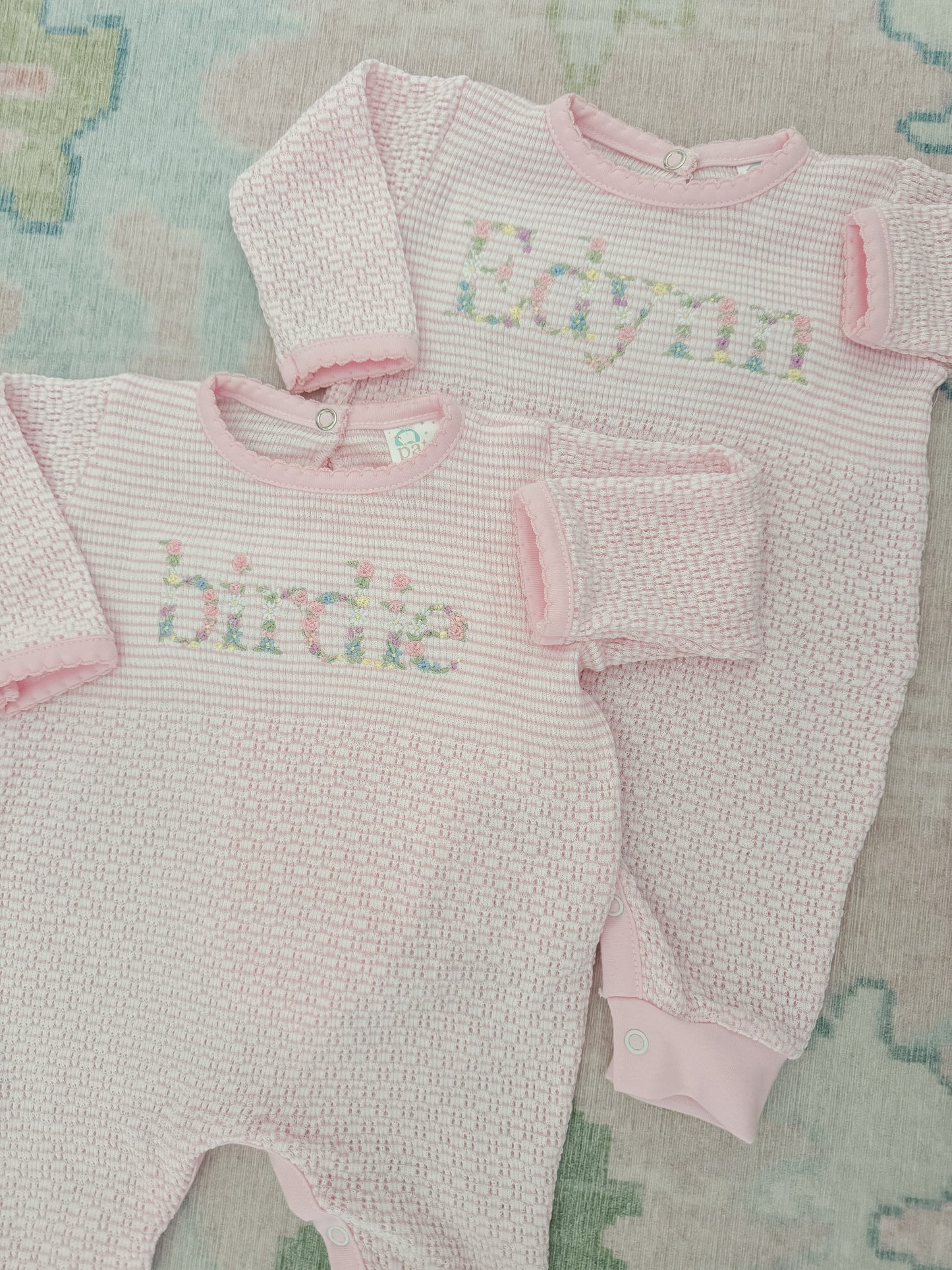 Paty Romper with Pima Trim