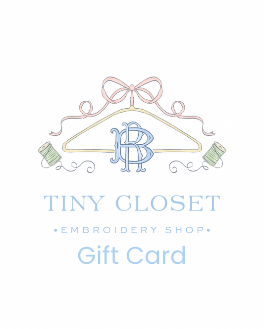 BR Tiny Closet Gift Card