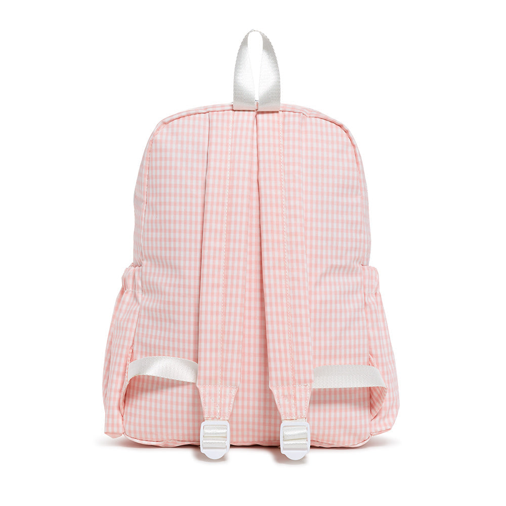 TRVL TAFFY PINK GINGHAM BACKPACK