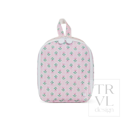 TRVL PETITE FLEUR PINK LUNCHBOX