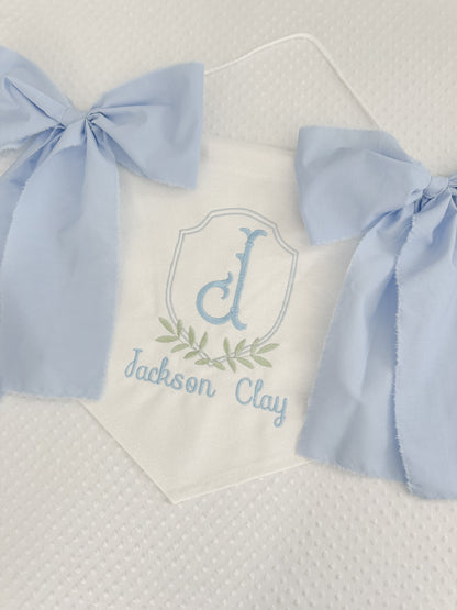 Embroidered Boys Classic Banner