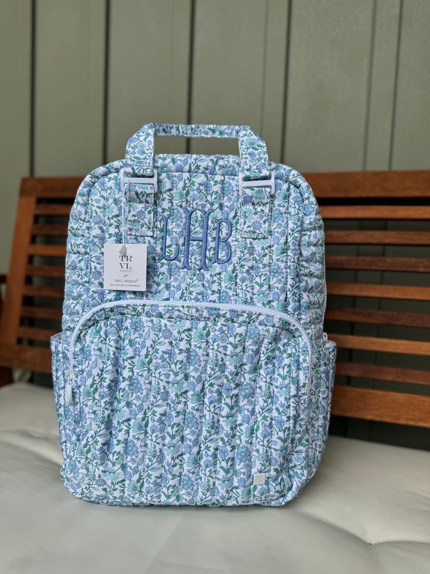 TRVL QUILTED HAMPTON FLORAL DIAPER BAG ONLY