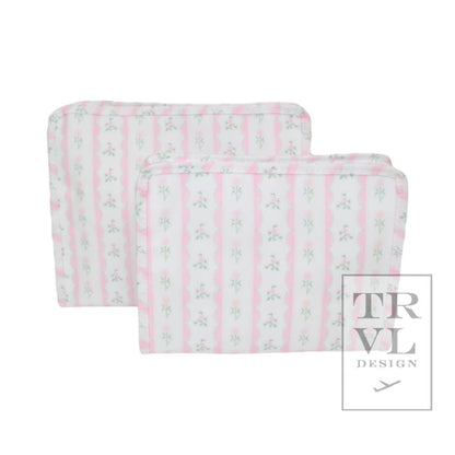 TRVL PINK RIBBON FLORAL MEDIUM ROADIE