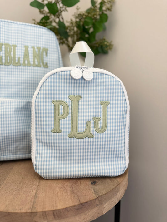 TRVL GINGHAM MIST LUNCHBOX