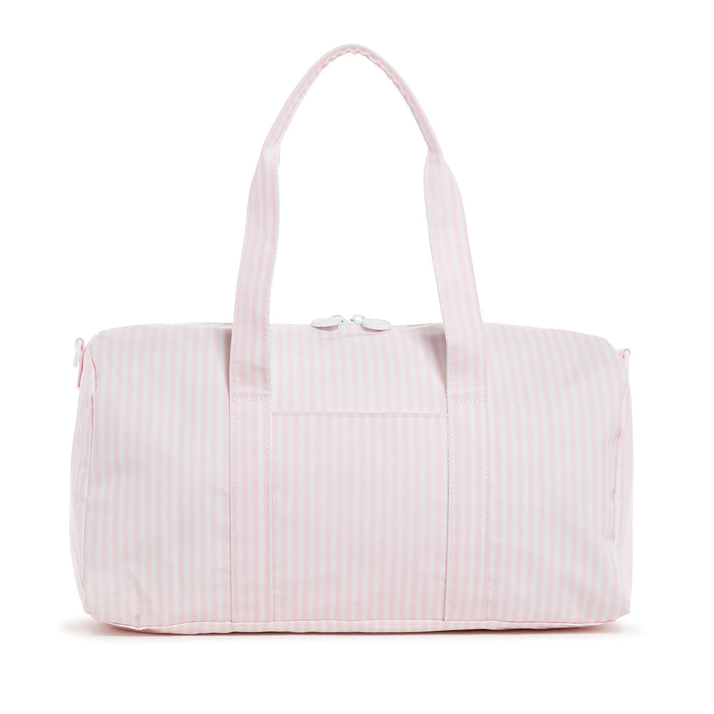 TRVL PINK PIMLICO STRIPE WEEKENDER DUFFEL