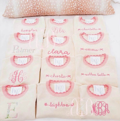Pink Scalloped Sweater PREORDER