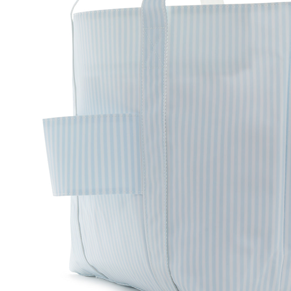 TRVL BLUE PIMLICO STRIPE JUMBO TOTE