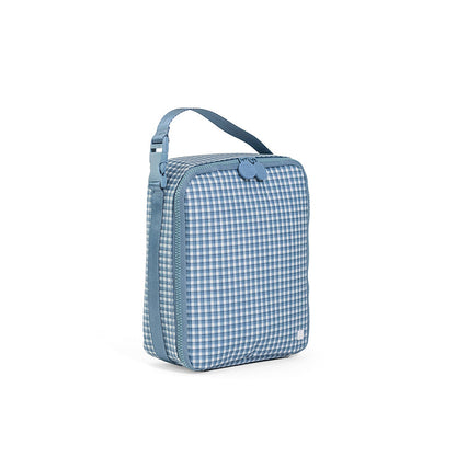 TRVL Rodeo Check Indigo LUNCHBOX