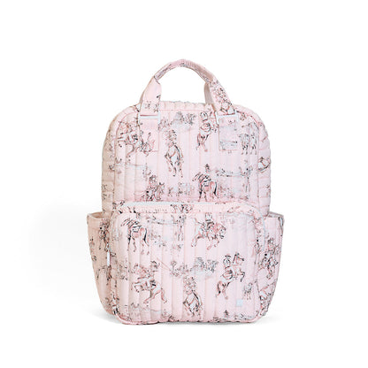 TRVL QUILTED COWGIRL TOILE DIAPER BAG ONLY