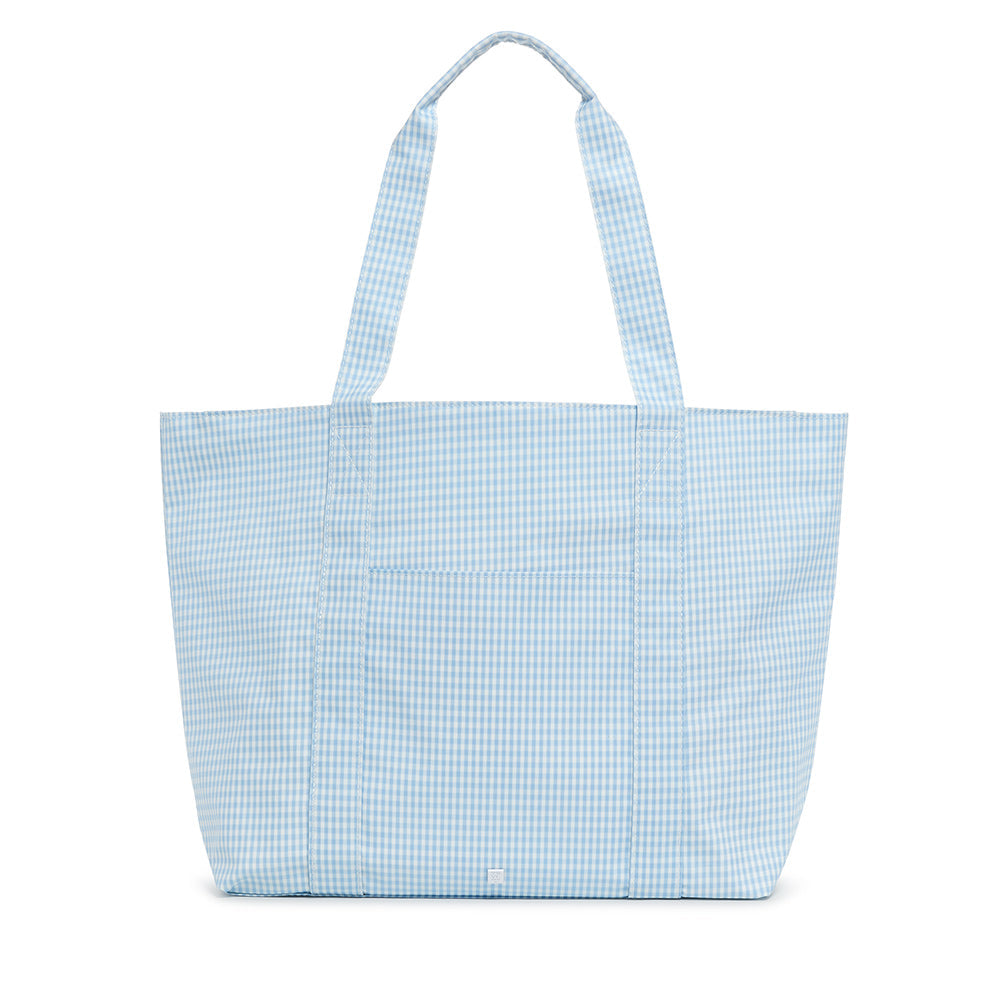 GINGHAM MIST JUMBO TOTE