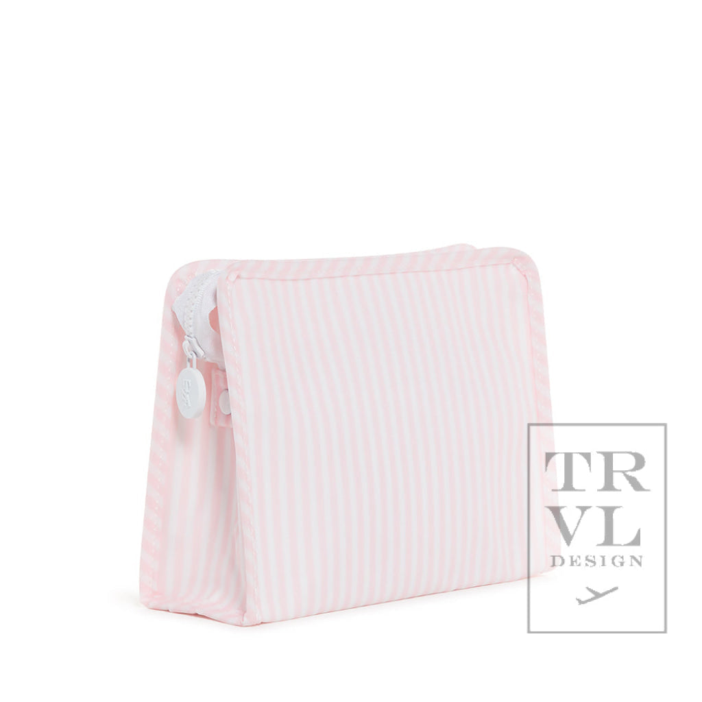 TRVL MEDIUM PINK PIMLICO STRIPE ROADIE
