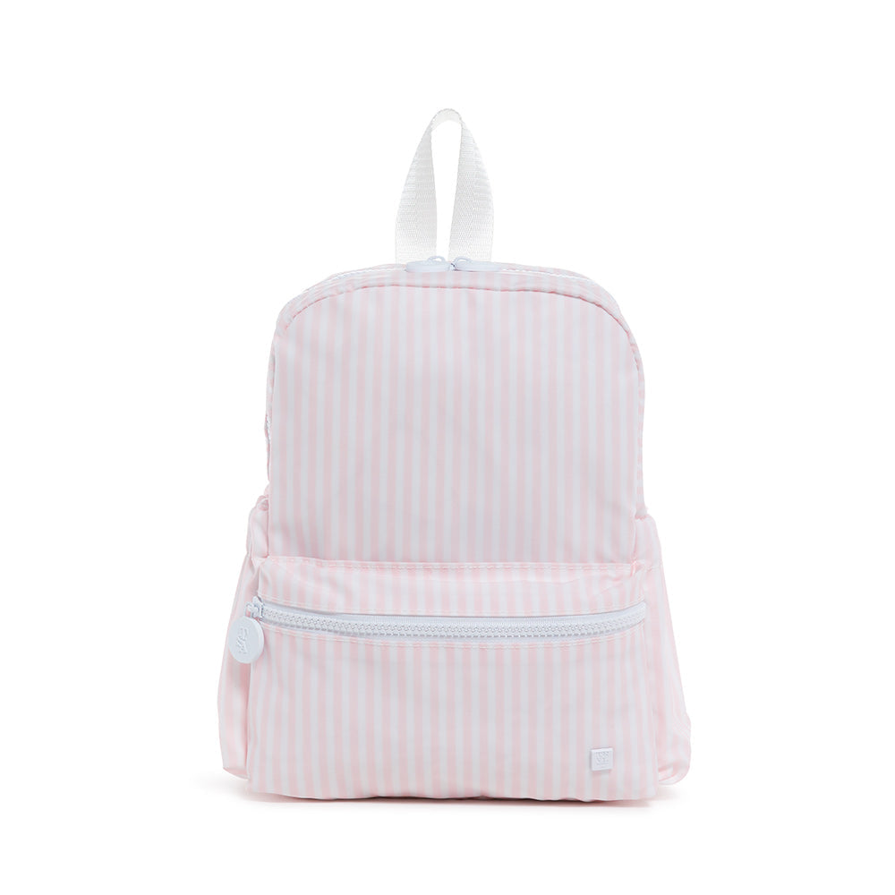 TRVL Pink Pimlico Stripe MINI BACKPACK