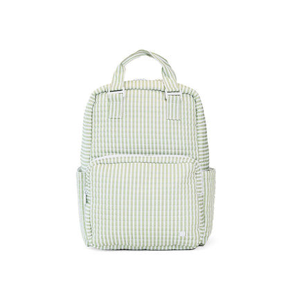 TRVL QUILTED PIMLICO STRIPE SAGE DIAPER BAG ONLY