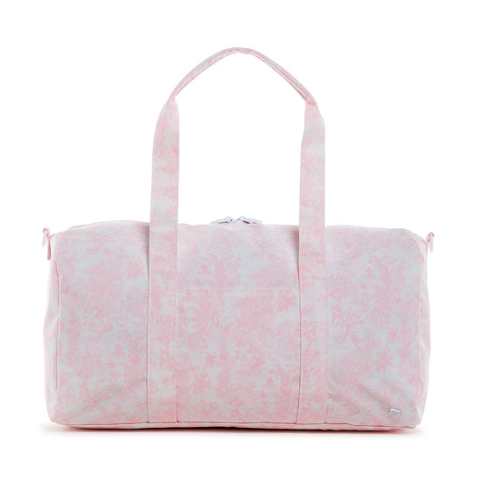 TRVL PINK BUNNY TOILE WEEKENDER DUFFEL