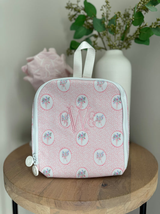 TRVL FLORAL MEDALLION LUNCHBOX